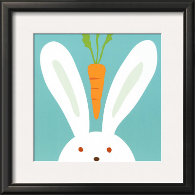 Peek-A-Boo I, Rabbit by Yuko Lau Pricing Limited Edition Print image