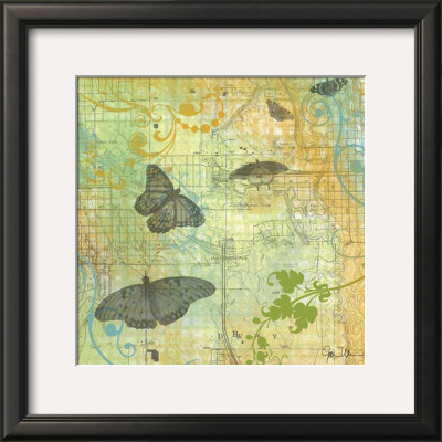 Butterflies I by Jan Weiss Pricing Limited Edition Print image