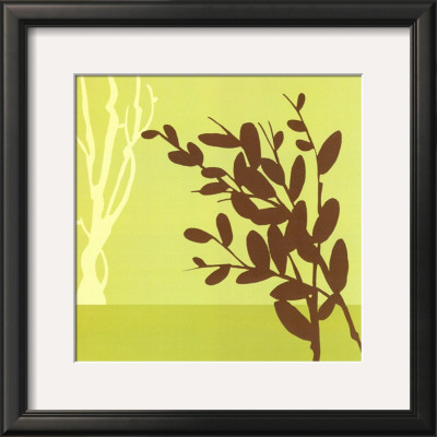 Metro Leaves In Chartreuse Ii by Erica J. Vess Pricing Limited Edition Print image
