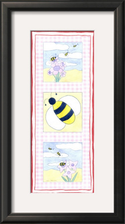 Bee Trio by Megan Meagher Pricing Limited Edition Print image