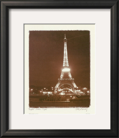 Eiffel Tower Night by Judy Mandolf Pricing Limited Edition Print image