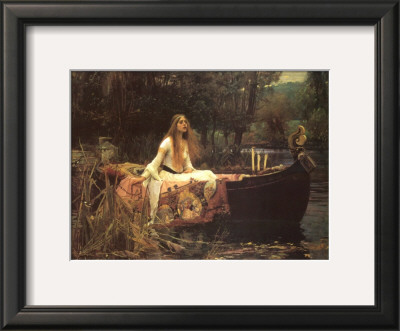 Lady Of Shalott by John William Waterhouse Pricing Limited Edition Print image