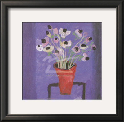 Anemones, Blue, Pink by Mcarthur Pricing Limited Edition Print image