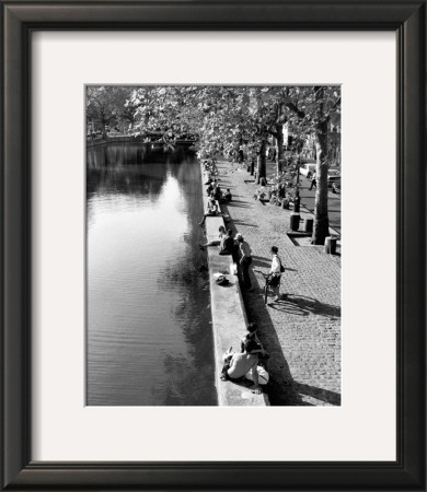 Ourcq Channel by Marie Babey Pricing Limited Edition Print image