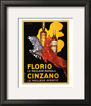Florio E Cinzano, 1930 by Leonetto Cappiello Pricing Limited Edition Print image