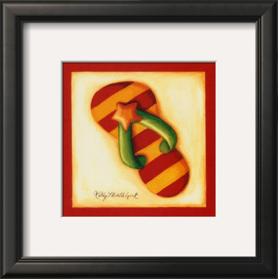 Red Flip Flop Ii by Kathy Middlebrook Pricing Limited Edition Print image