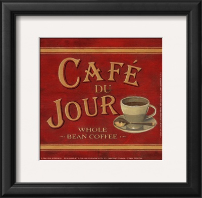 Cafe Du Jour by Lisa Alderson Pricing Limited Edition Print image
