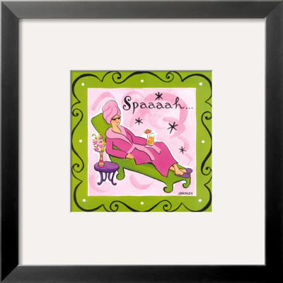 Girl Talk, Spa by Jennifer Brinley Pricing Limited Edition Print image