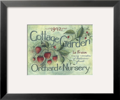Cottage Garden I by Susan Winget Pricing Limited Edition Print image