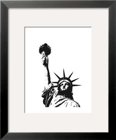 Statue Of Liberty (Outline) by Erin Clark Pricing Limited Edition Print image