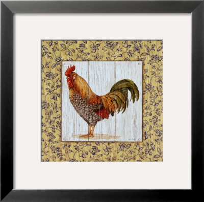 Provence Roosters Iv by Lisa Audit Pricing Limited Edition Print image