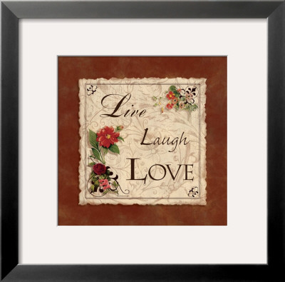 Live And Love I by Kelly Donovan Pricing Limited Edition Print image