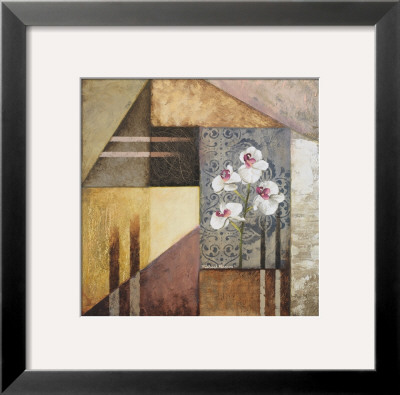Orchids And Shapes I by Michael Marcon Pricing Limited Edition Print image