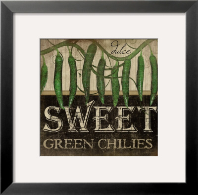 Sweet Green Chilies by Jennifer Pugh Pricing Limited Edition Print image