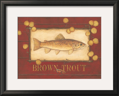 Brown Trout by Stephanie Marrott Pricing Limited Edition Print image
