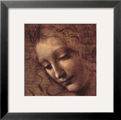 Testa Di Faniciulla Detta (Detail) by Leonardo Da Vinci Pricing Limited Edition Print image
