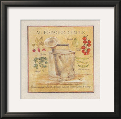 Au Potager D'emile by Pascal Cessou Pricing Limited Edition Print image