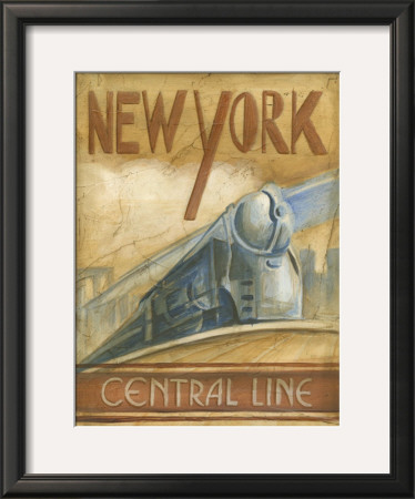 New York Central Line by Ethan Harper Pricing Limited Edition Print image
