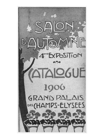 Front Cover Illustration Of The Catalogue For The 4Th Salon D'automne At The Grand Palais, Paris by French School Pricing Limited Edition Print image