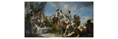 The Triumph Of Aurelian, 1717 by Giovanni Battista Tiepolo Pricing Limited Edition Print image