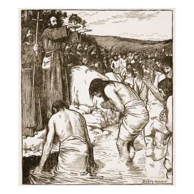 The Baptism At Tara by John Byam Shaw Pricing Limited Edition Print image