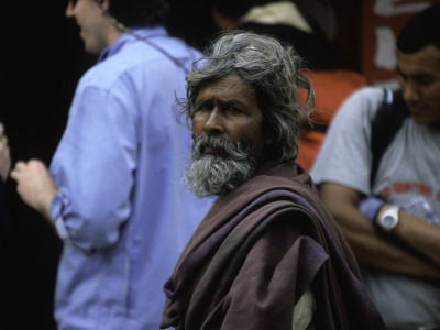 Old Man, Nepal by Michael Brown Pricing Limited Edition Print image