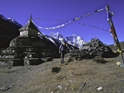 Player Flags, Nepal by Michael Brown Pricing Limited Edition Print image