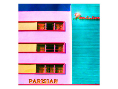Parisian, Miami by Tosh Pricing Limited Edition Print image