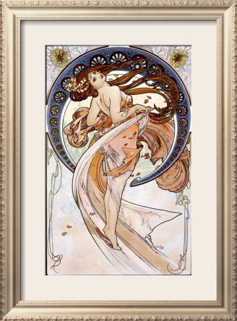 Dance by Alphonse Mucha Pricing Limited Edition Print image