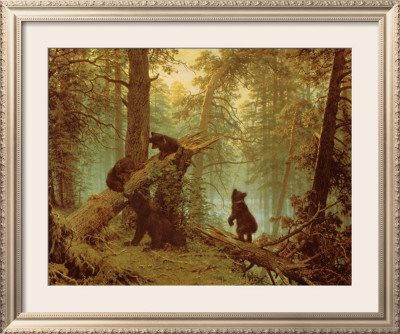 Morning In A Pine Forest by Ivan Ivanovitch Shishkin Pricing Limited Edition Print image