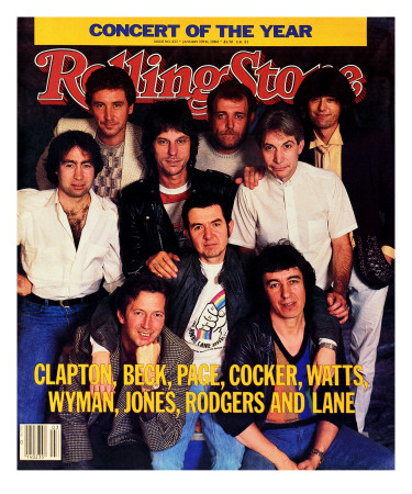 Arms Concert, Rolling Stone No. 413, January 1984 by Bonnie Schiffman Pricing Limited Edition Print image