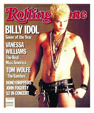 Billy Idol, Rolling Stone No. 440, January 1985 by E.J. Camp Pricing Limited Edition Print image