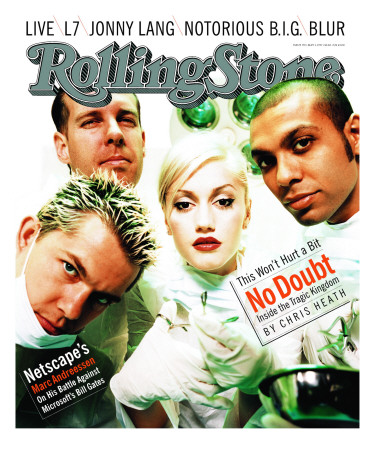 No Doubt, Rolling Stone No. 759, May 1997 by Norbert Schoerner Pricing Limited Edition Print image