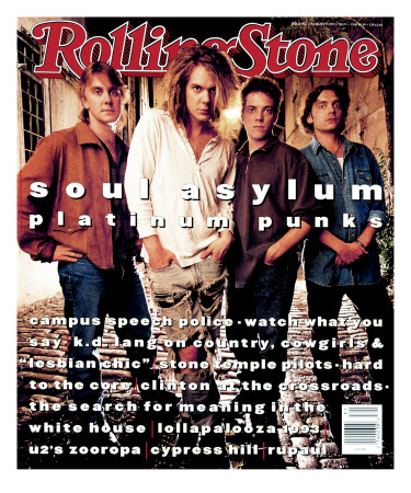 Soul Asylum, Rolling Stone No. 662, August 1993 by Mark Seliger Pricing Limited Edition Print image