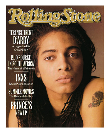 Terence Trent D'arby, Rolling Stone No. 528, June 16, 1988 by Matthew Rolston Pricing Limited Edition Print image