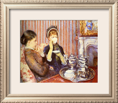 Five O'clock Tea by Mary Cassatt Pricing Limited Edition Print image