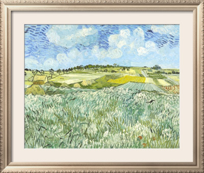 Die Ebene Bei Auvers, C.1890 by Vincent Van Gogh Pricing Limited Edition Print image