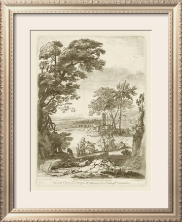 Pastoral View I by Claude Lorrain Pricing Limited Edition Print image