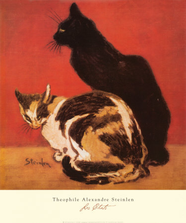 Chats by Theophile Alexandre Steinlen Pricing Limited Edition Print image