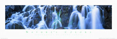 Nature's Colors, Waterfall by Lonna Tucker Pricing Limited Edition Print image