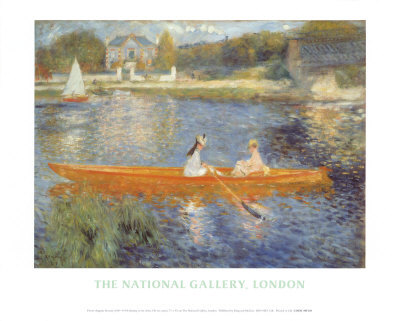 Boating On The Seine by Pierre-Auguste Renoir Pricing Limited Edition Print image