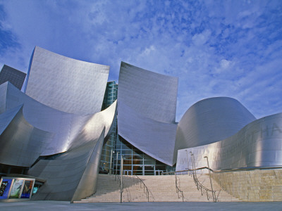 Disney Concert Hall By Architect Frank Gehry by Eddie Brady Pricing Limited Edition Print image