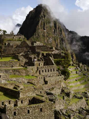 Overview Of Mayan Ruins Of Machu Picchu by Shania Shegedyn Pricing Limited Edition Print image