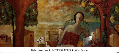 Interior Rojo by Didier Lourenco Pricing Limited Edition Print image