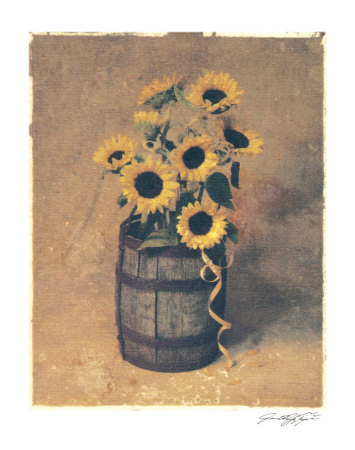 Nine Sunflowers by Julie Nightingale Pricing Limited Edition Print image