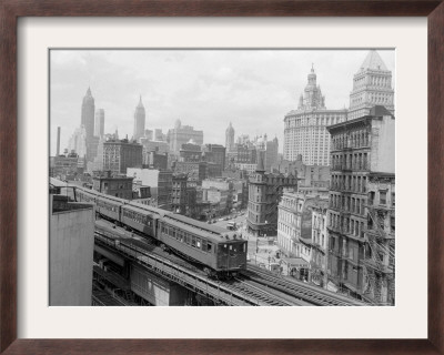Third Avenue El, New York, New York by John Lindsay Pricing Limited Edition Print image