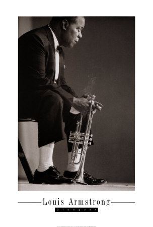 Louis Armstrong by Herve Gloaguen Pricing Limited Edition Print image