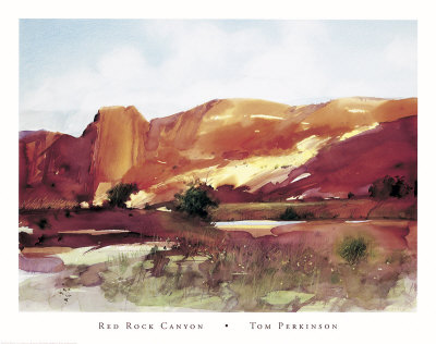 Red Rock Canyon by Tom Perkinson Pricing Limited Edition Print image