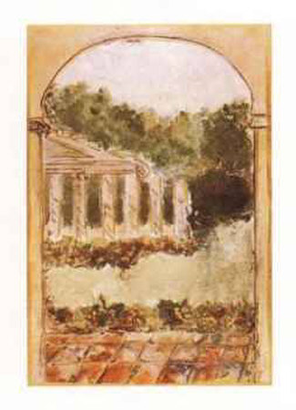 Italian Villa Ii by Joyce Combs Pricing Limited Edition Print image