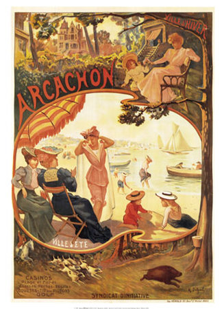 Arcachon by Delyed Pricing Limited Edition Print image